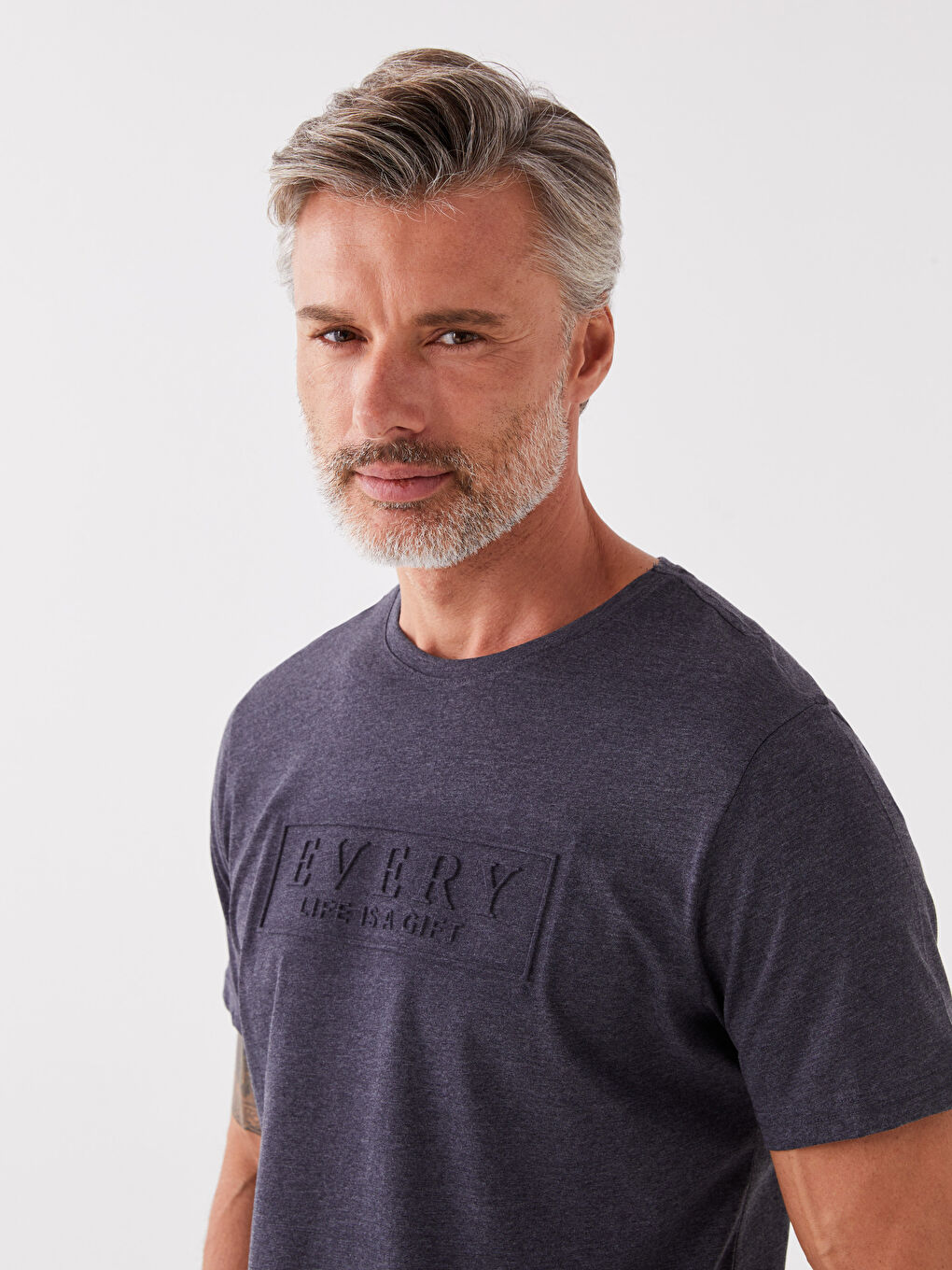 Crew Neck Jersey Men's T-Shirt