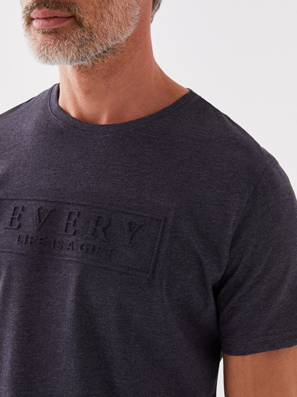 Crew Neck Jersey Men's T-Shirt-3