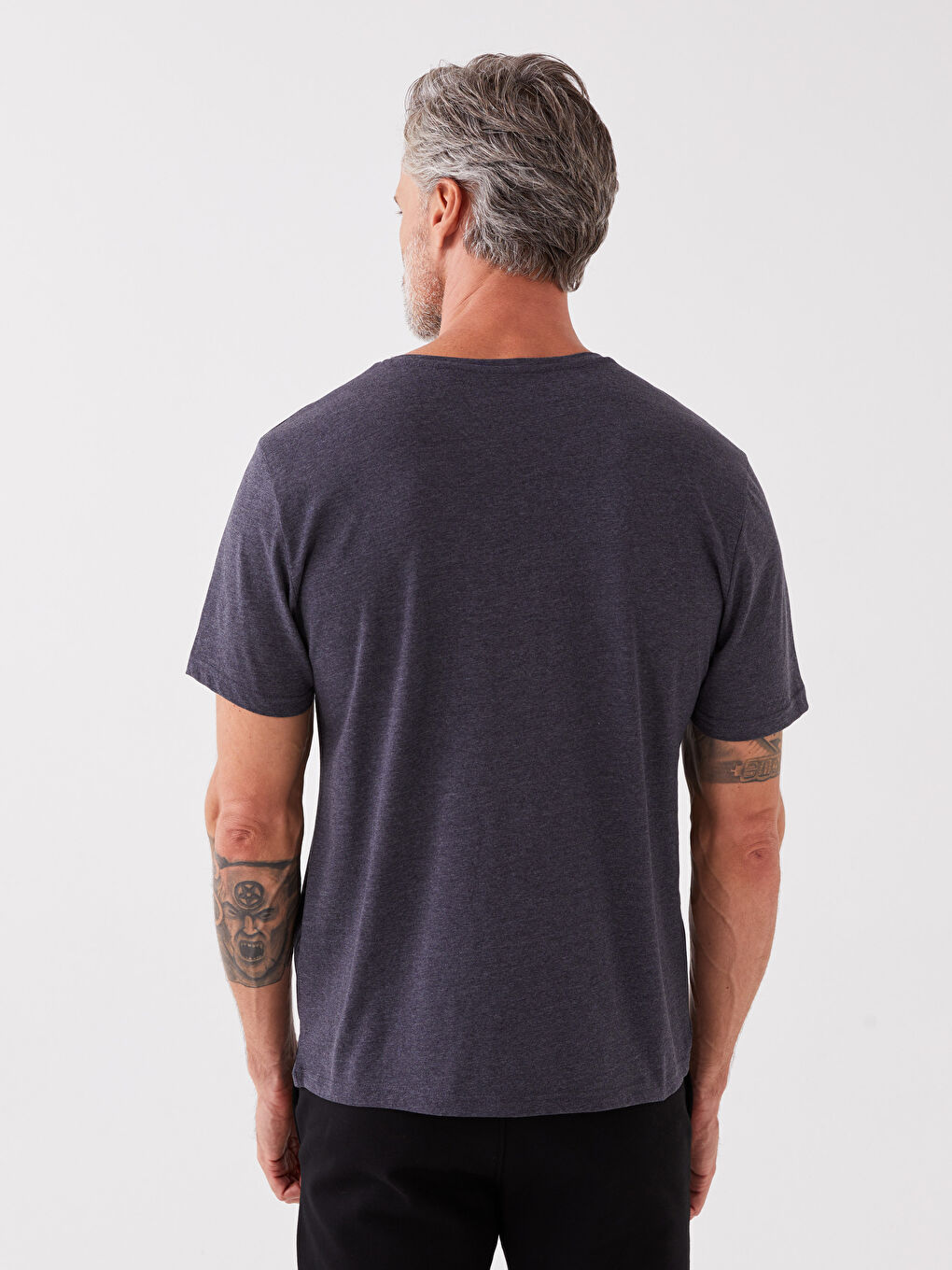 Crew Neck Jersey Men's T-Shirt-4