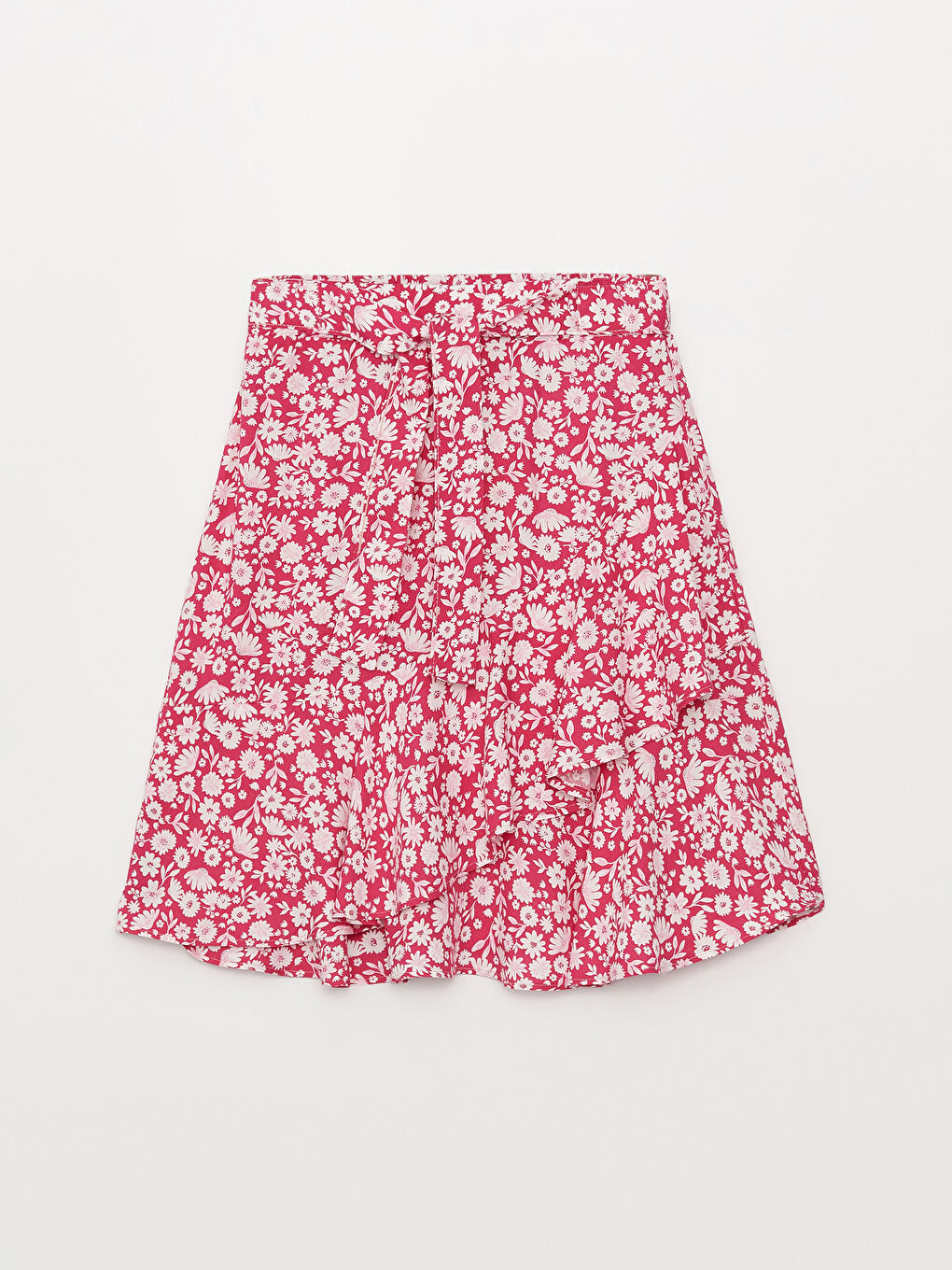 Elastic Waist Patterned Girl Skirt -S3AV98Z4-F9C