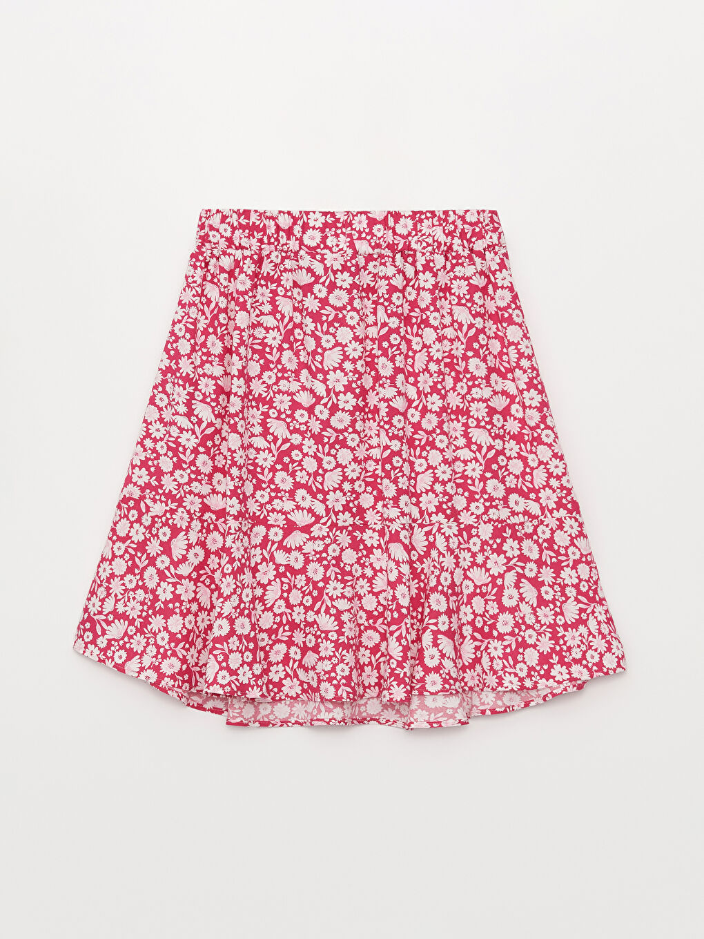 Elastic Waist Patterned Girl Skirt -S3AV98Z4-F9C