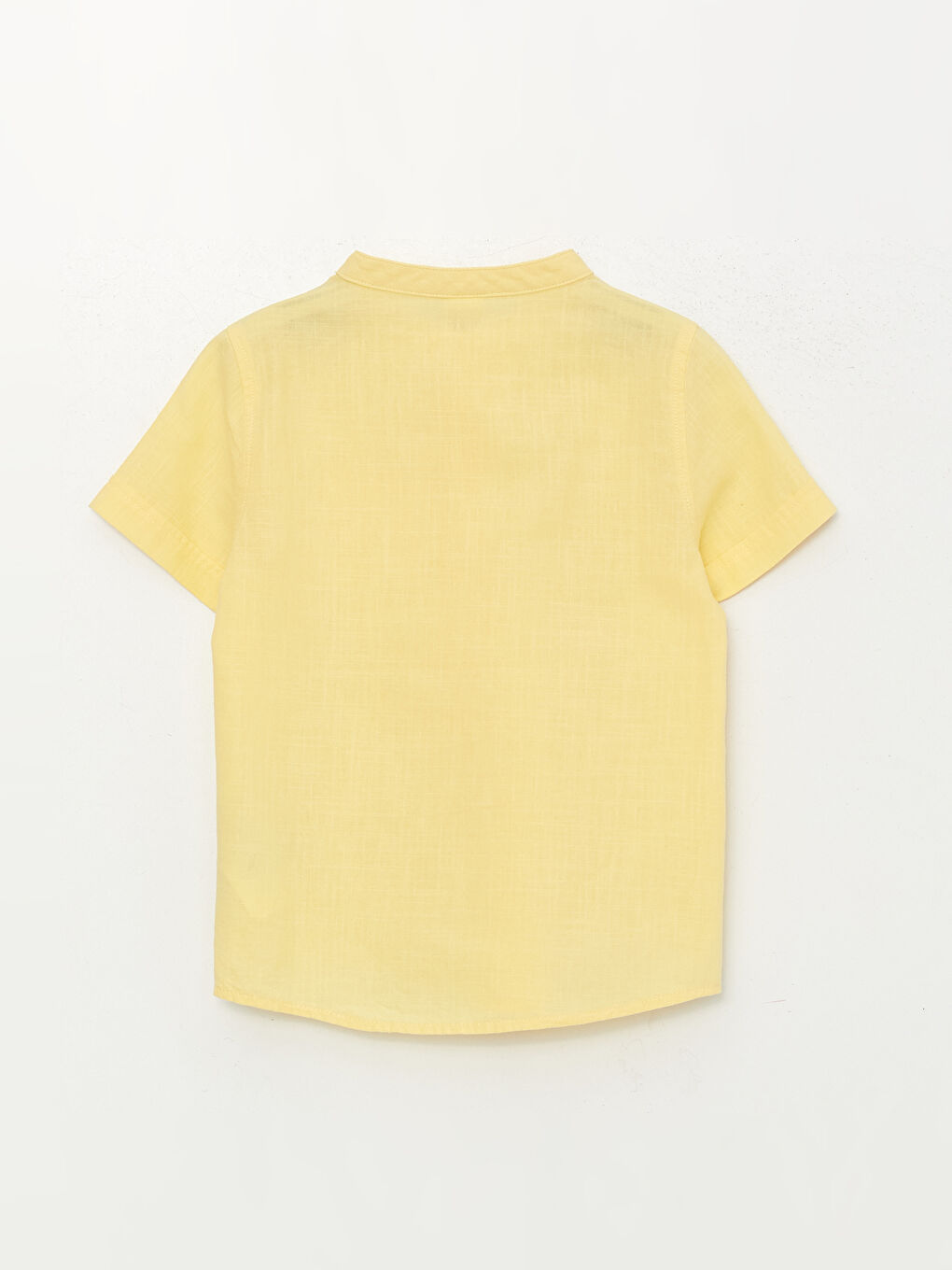 Сәби ұлдарға арналған тік жағалы қысқа жең жейде-1