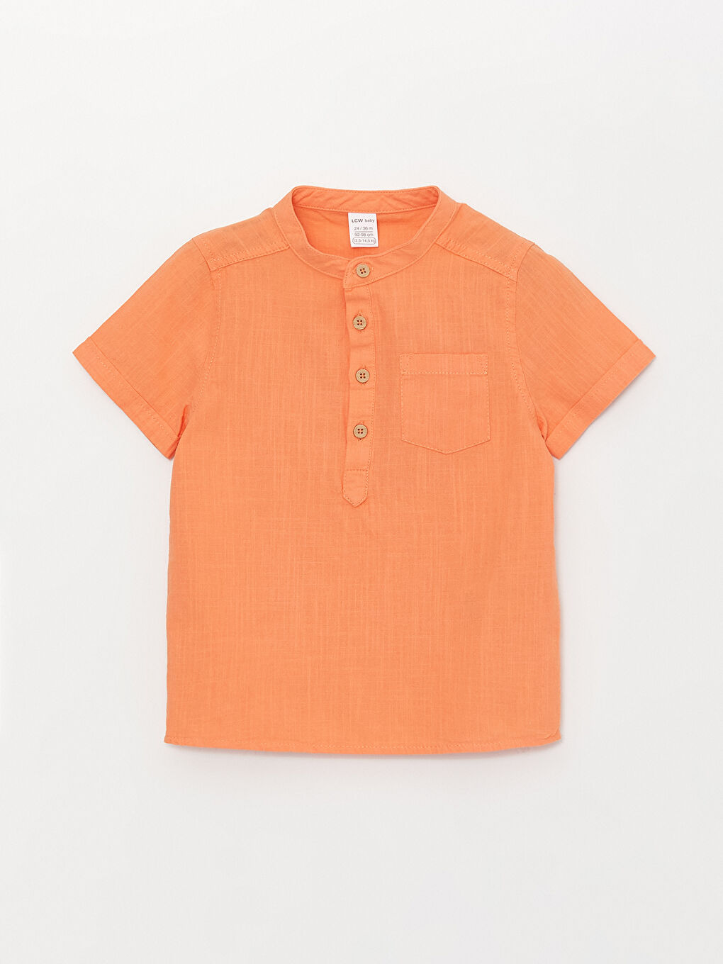 ბაბუის საყელო მოკლე სახელო ბავშვის ბიჭებისთვის პერანგი