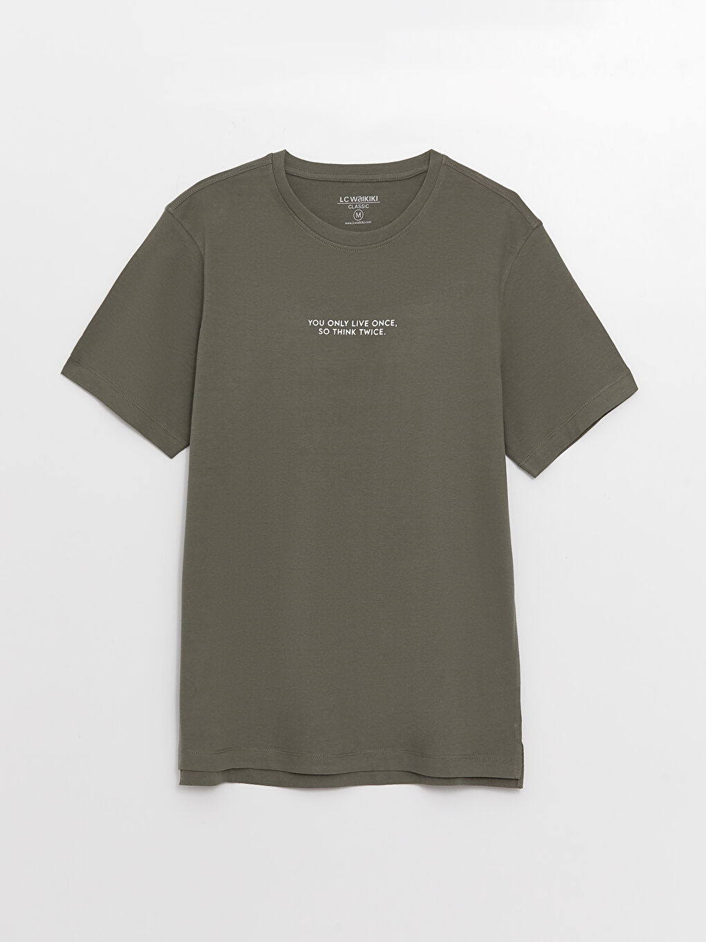 SOUTHBLUE Crew Neck Short Sleeve Printed Combed Cotton Men's T-shirt -S3AY10Z8-P5X