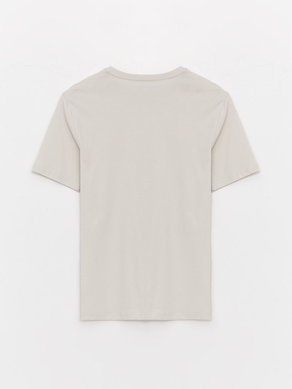 Tricou pentru Bărbați cu Guler Rotund, Mânecă Scurtă, Imprimat, din Bumbac Pieptănat-6