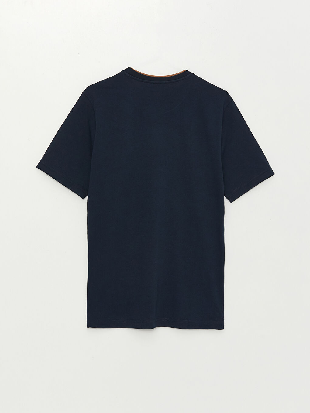 T-shirt en Jersey à Motifs à Manches Courtes et Col Rond pour Hommes-6