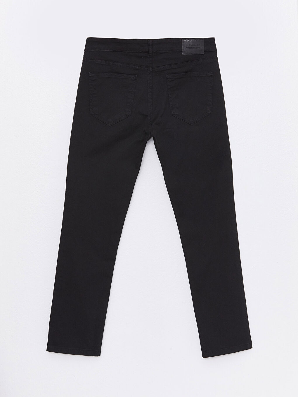 Siyah Slim Fit Erkek Pantolon-6