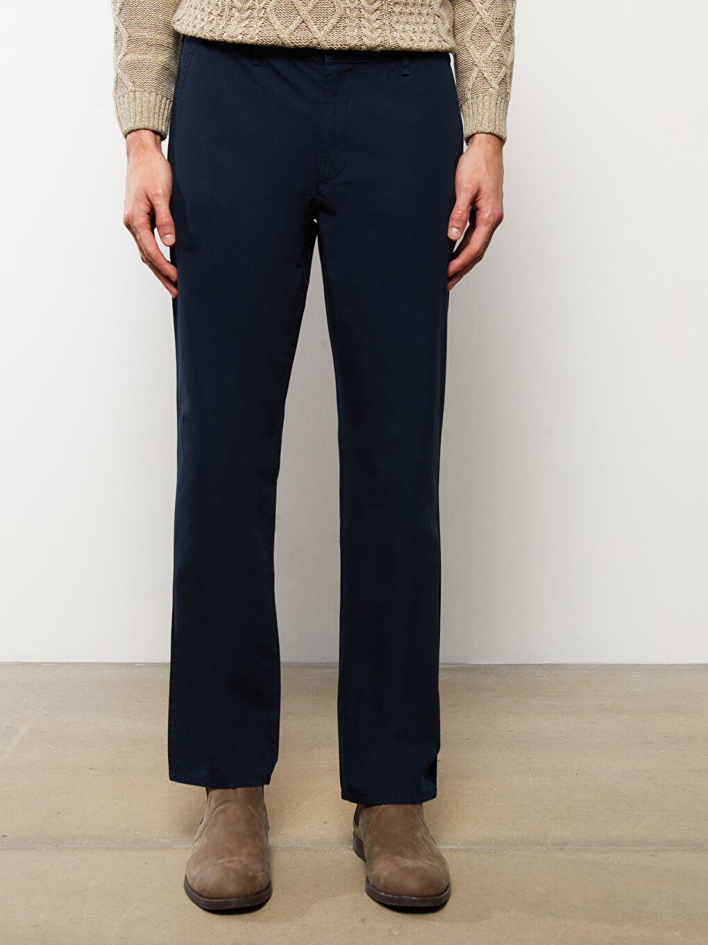 Wide Fit Men's Chino Trousers -S3AY34Z8-KN7
