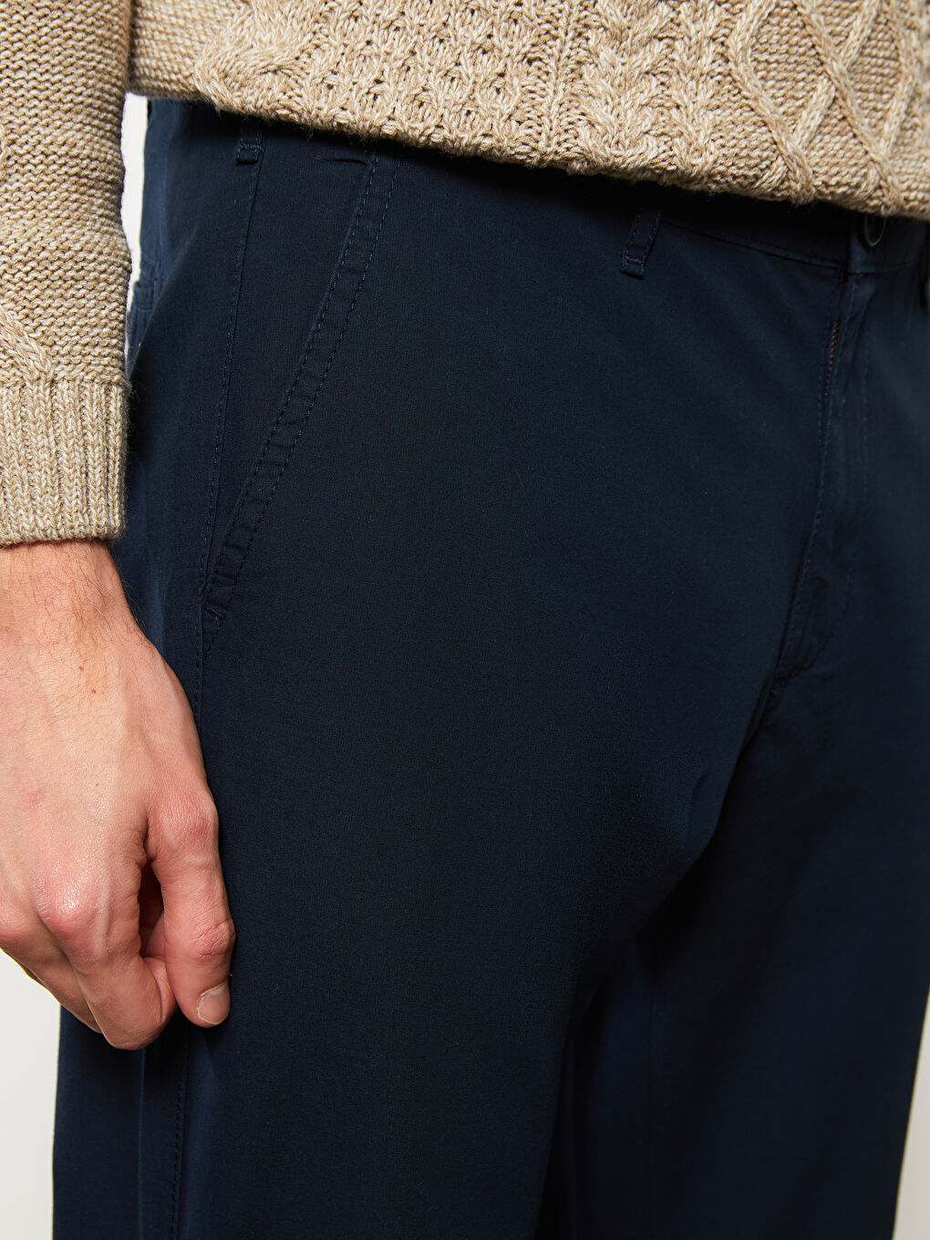 Wide Fit Men's Chino Trousers -S3AY34Z8-KN7