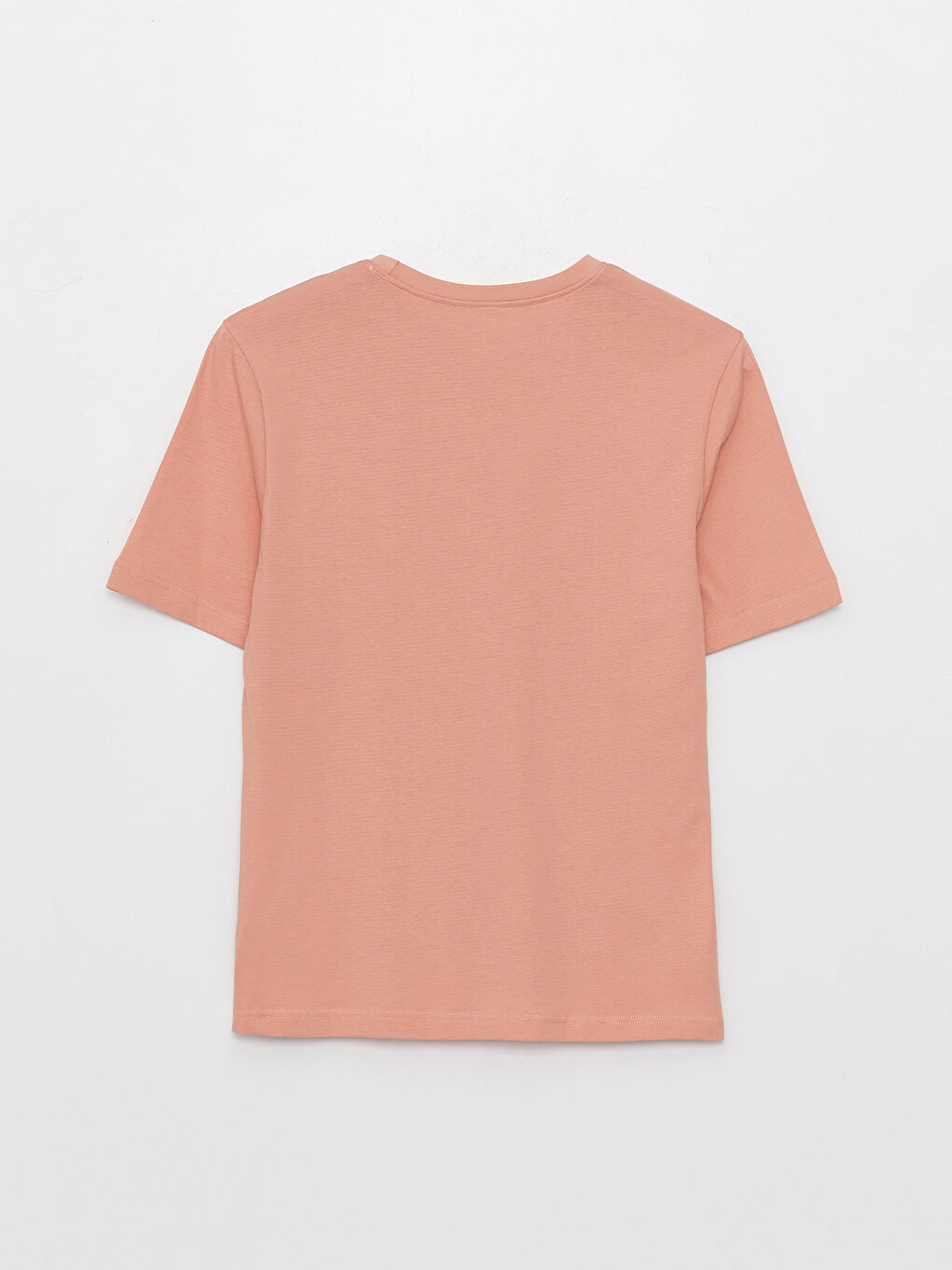 მრგვალი საყელო მოკლე სახელო ნაბეჭდი კომბინირებული ბამბის მამაკაცის მაისური-6