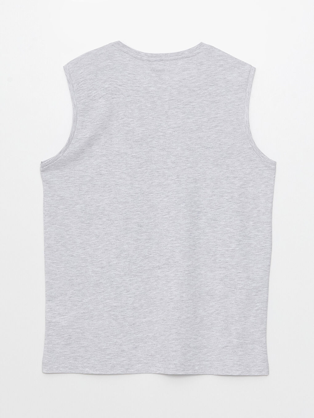 Crew Neck Printed Men's Sleeveless T-Shirt-6