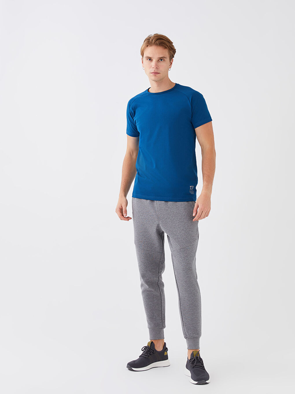 Crew Neck Short Sleeve Printed Men's Sports T-shirt -S3AY57Z8-HQQ