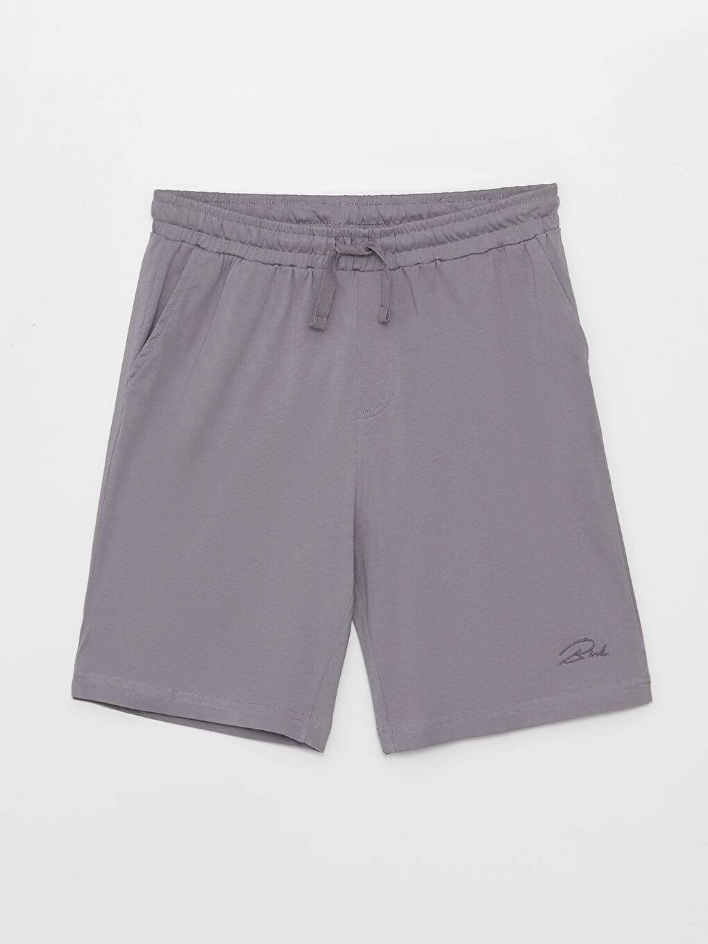 Шорты мужские пижамные зауженные-5