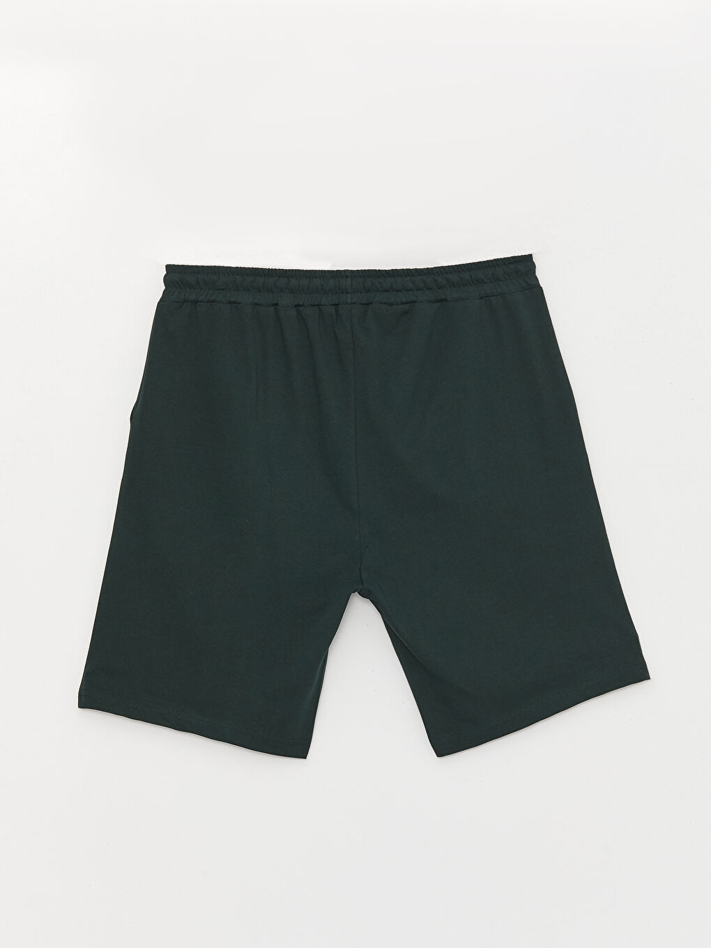 Yeşil Slim Fit Erkek Pijama Alt Şort-6