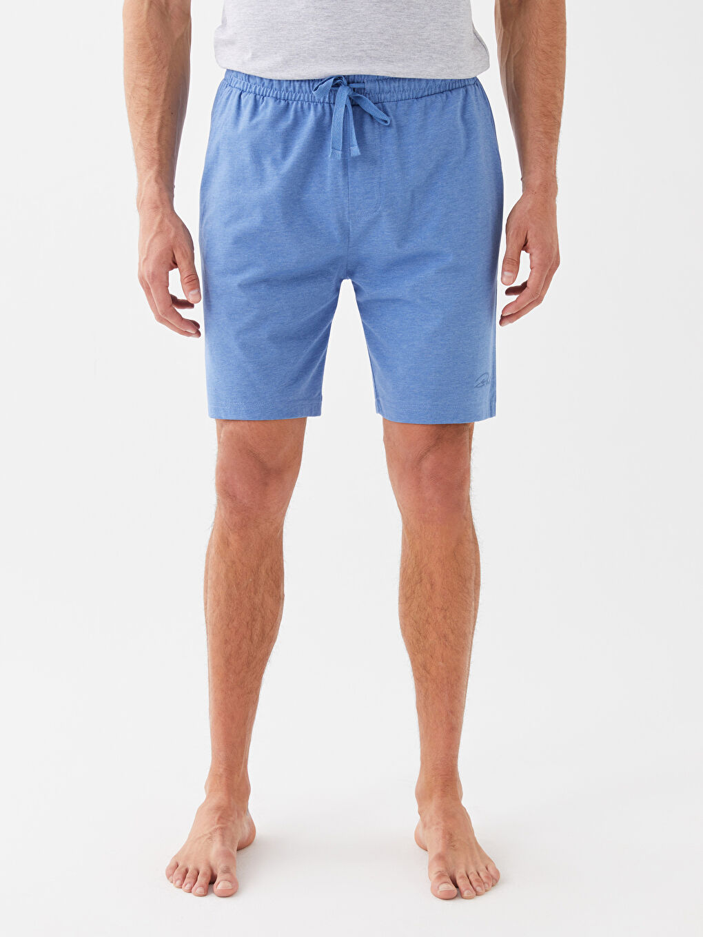 شورتات قيعان بيجامة للرجال بقصة رفيعة-2