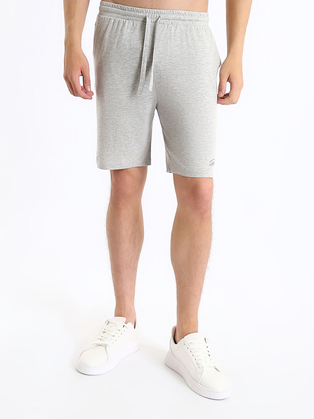 Bas De Pyjama Courts Pour Hommes Coupe Svelte-1