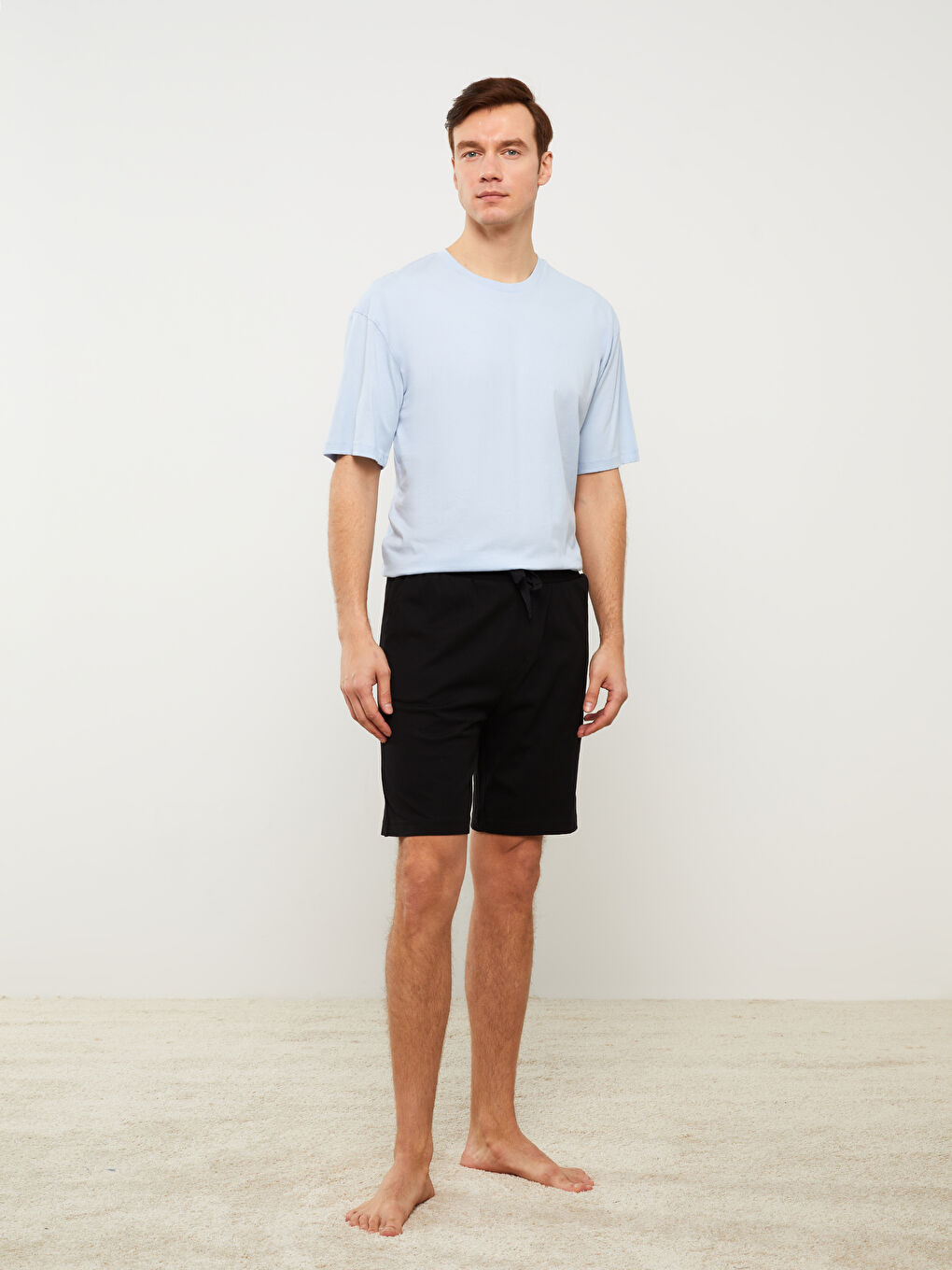 Bas De Pyjama Courts Pour Hommes Coupe Svelte