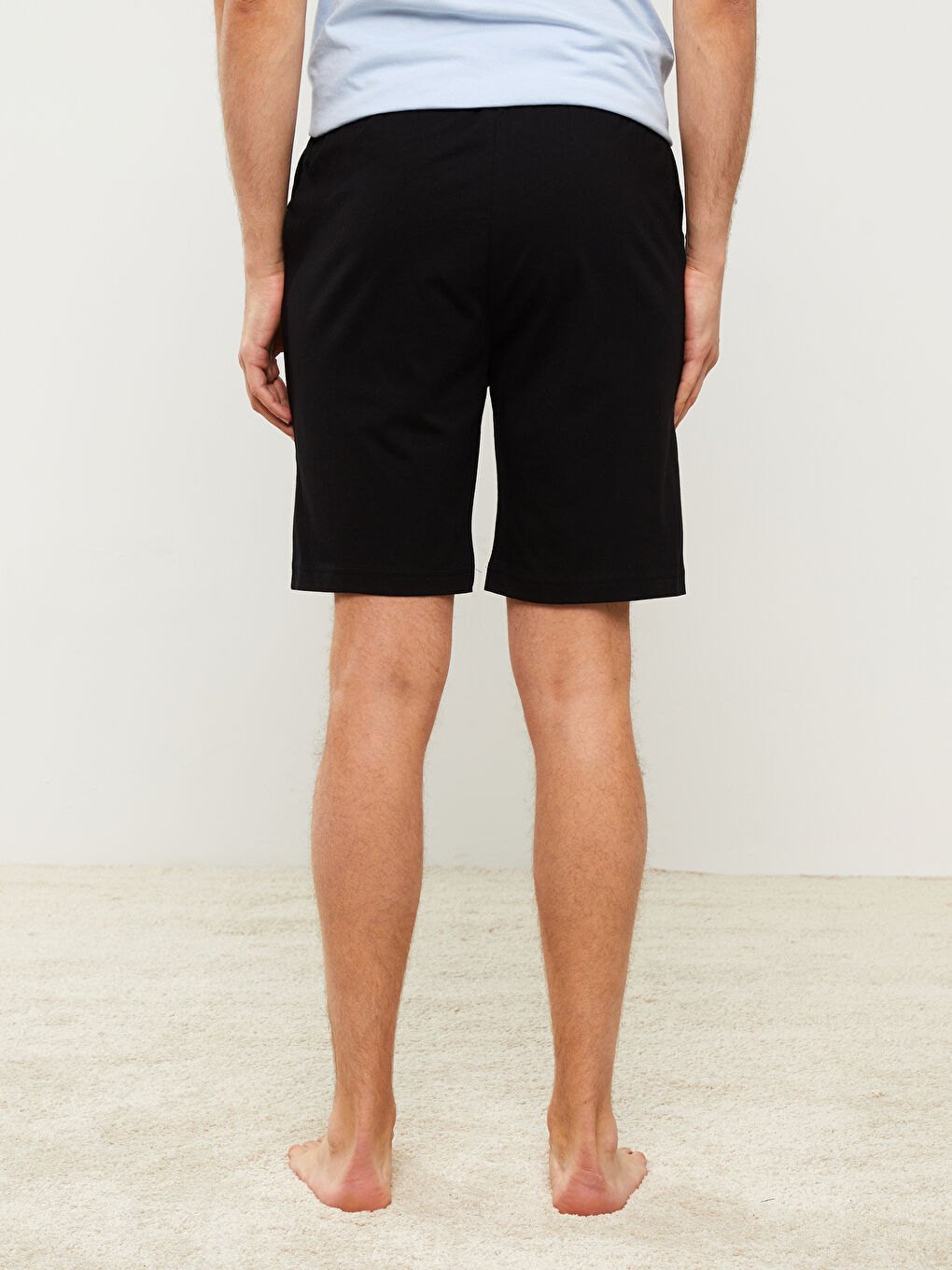 Bas De Pyjama Courts Pour Hommes Coupe Svelte-3