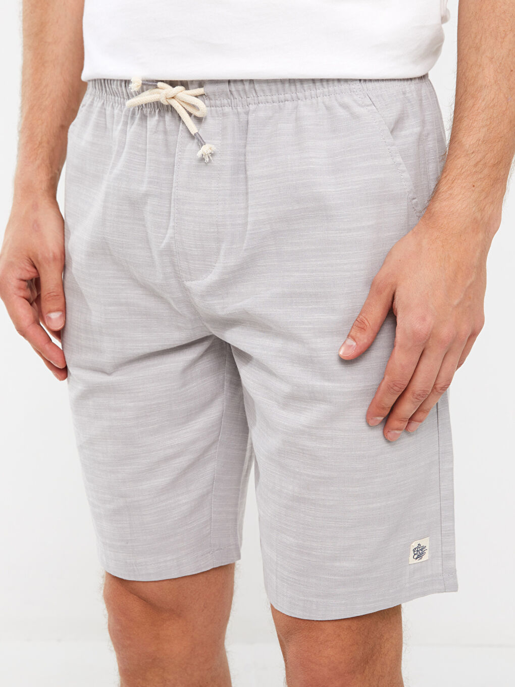 LC WAIKIKI Gri Standart Kalıp Erkek Pijama Alt Şort - 3