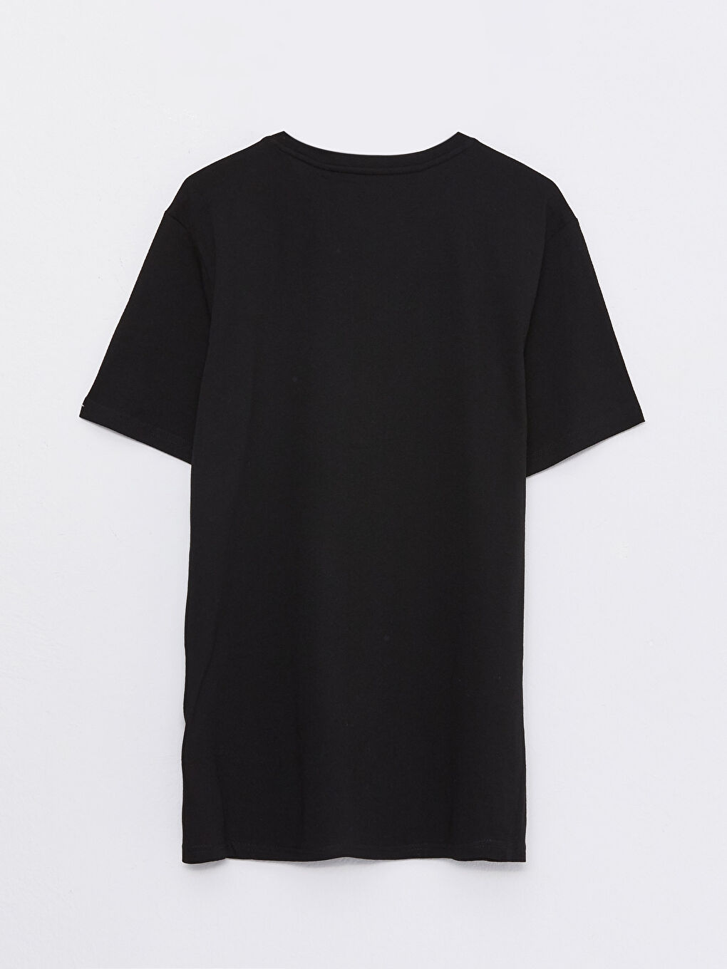 تي شيرت رجالي مطبوع بكم قصير وكول مدور-6