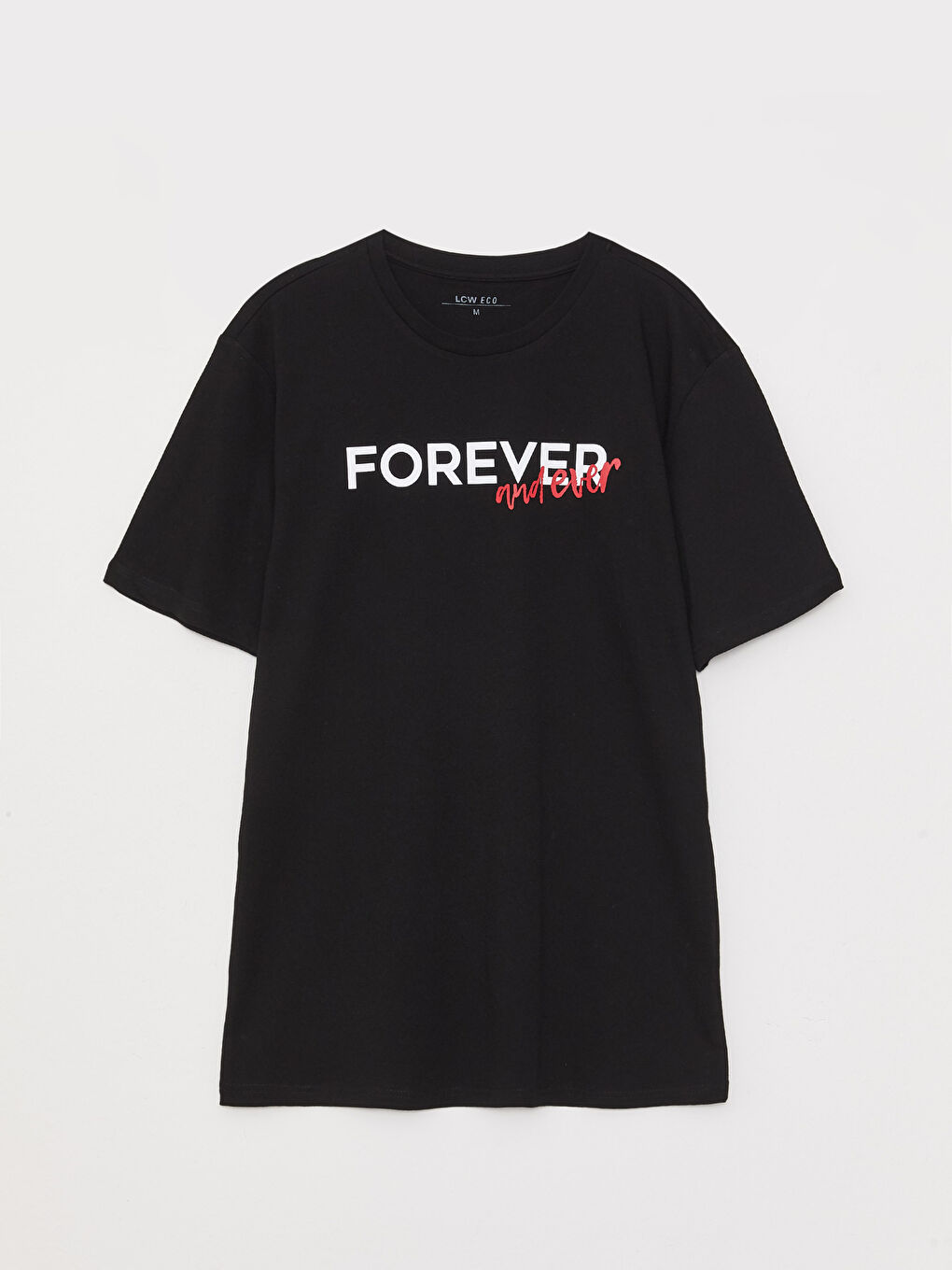 Crew Neck Short Sleeve Printed Combed Cotton Men's T-shirt-5