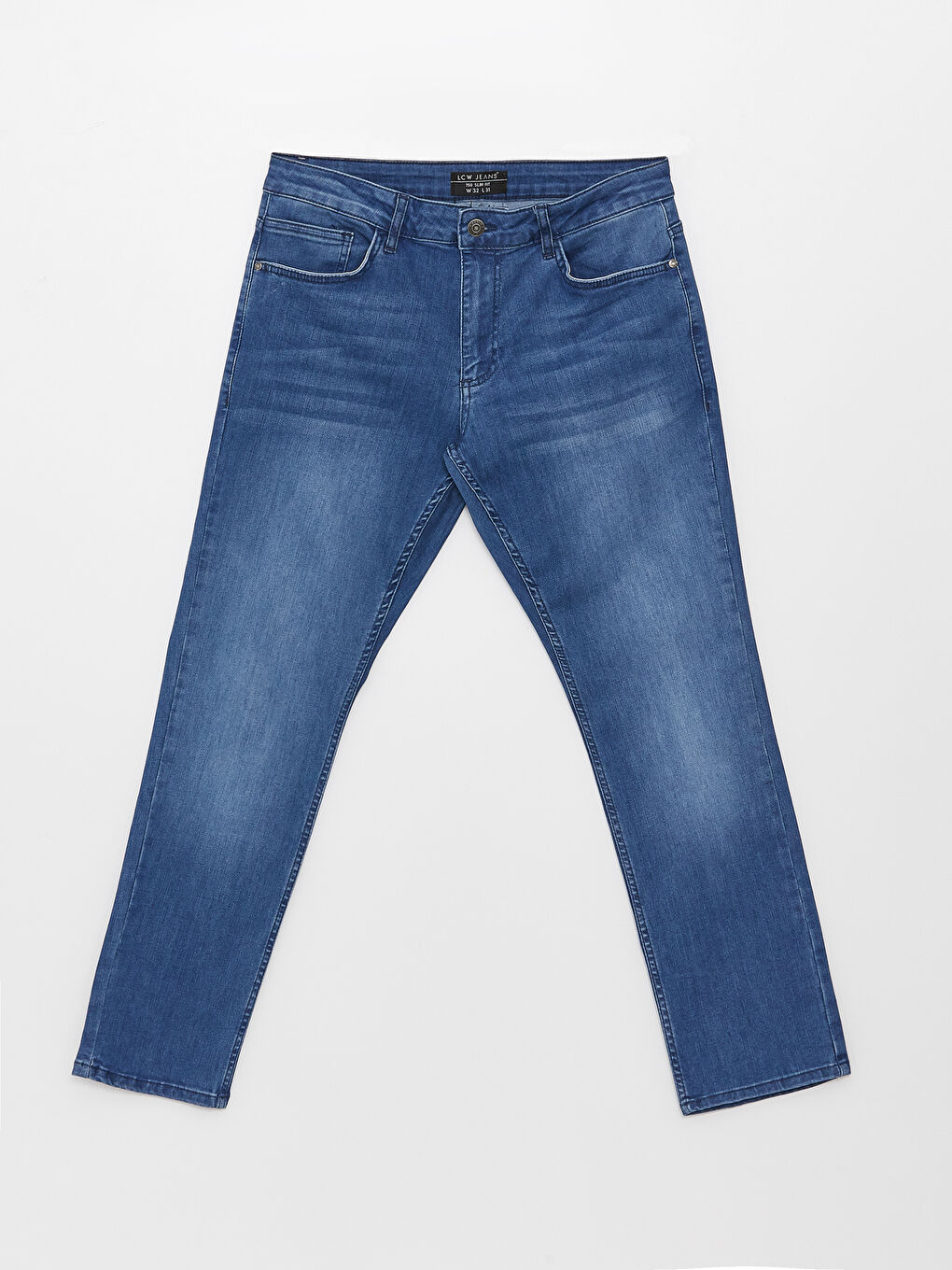 جينز بقصة رفيعة للرجال-5
