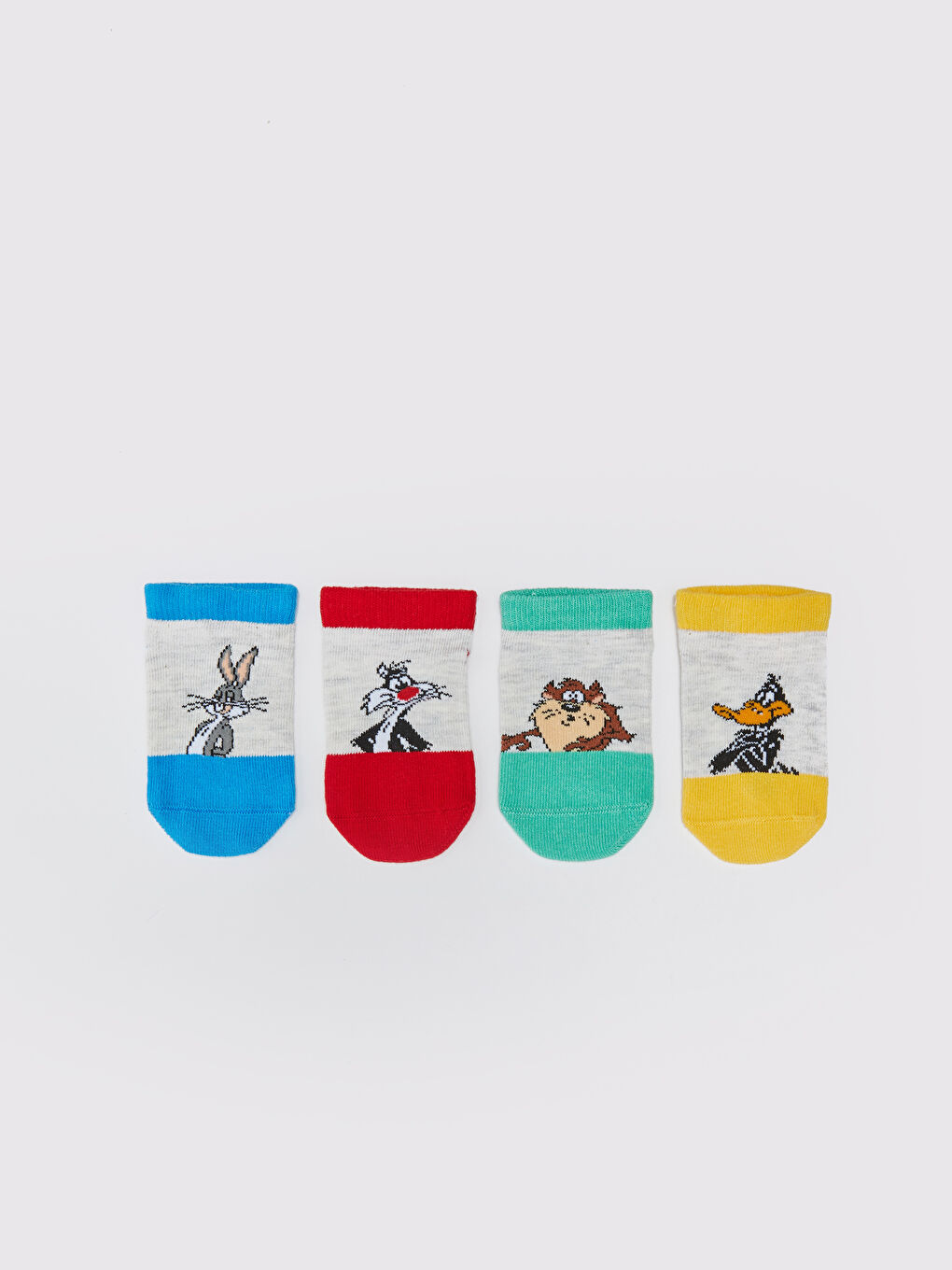 Looney Tunes Chaussettes Bottillons Imprimées Bébé Garçon Lot de 4-1