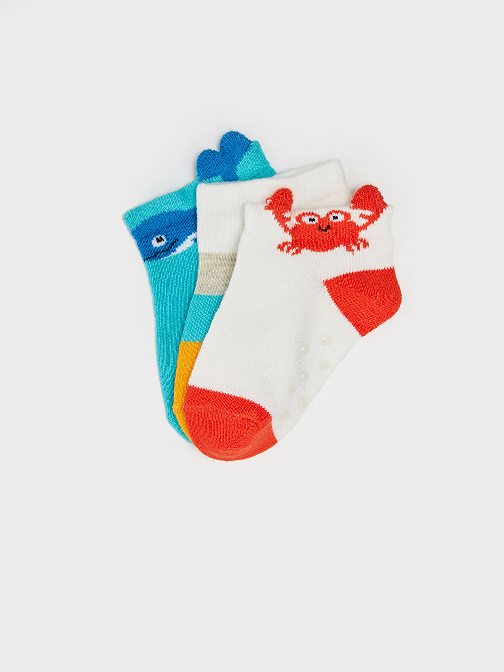 Printed Baby Boys' Bootie Socks 3-pack-2