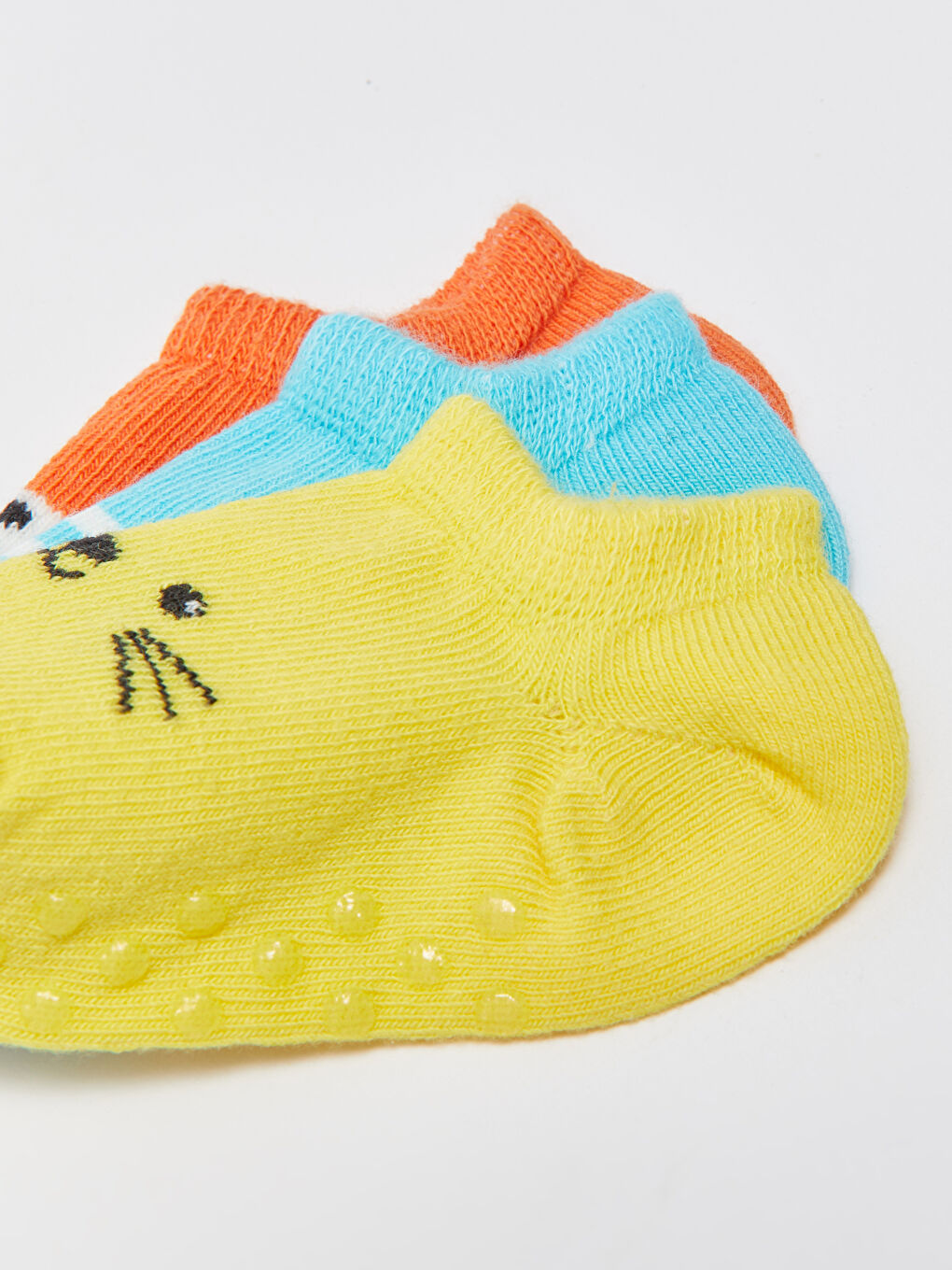 Gemusterte Baby Jungen Ballettsocken 3 Stück-3