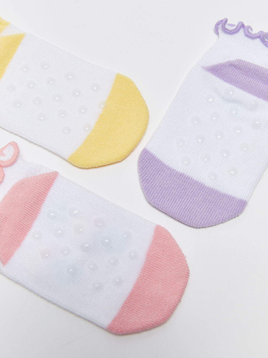 Șosete Sport pentru Bebeluși Fete cu Model, Pachet de 3-4