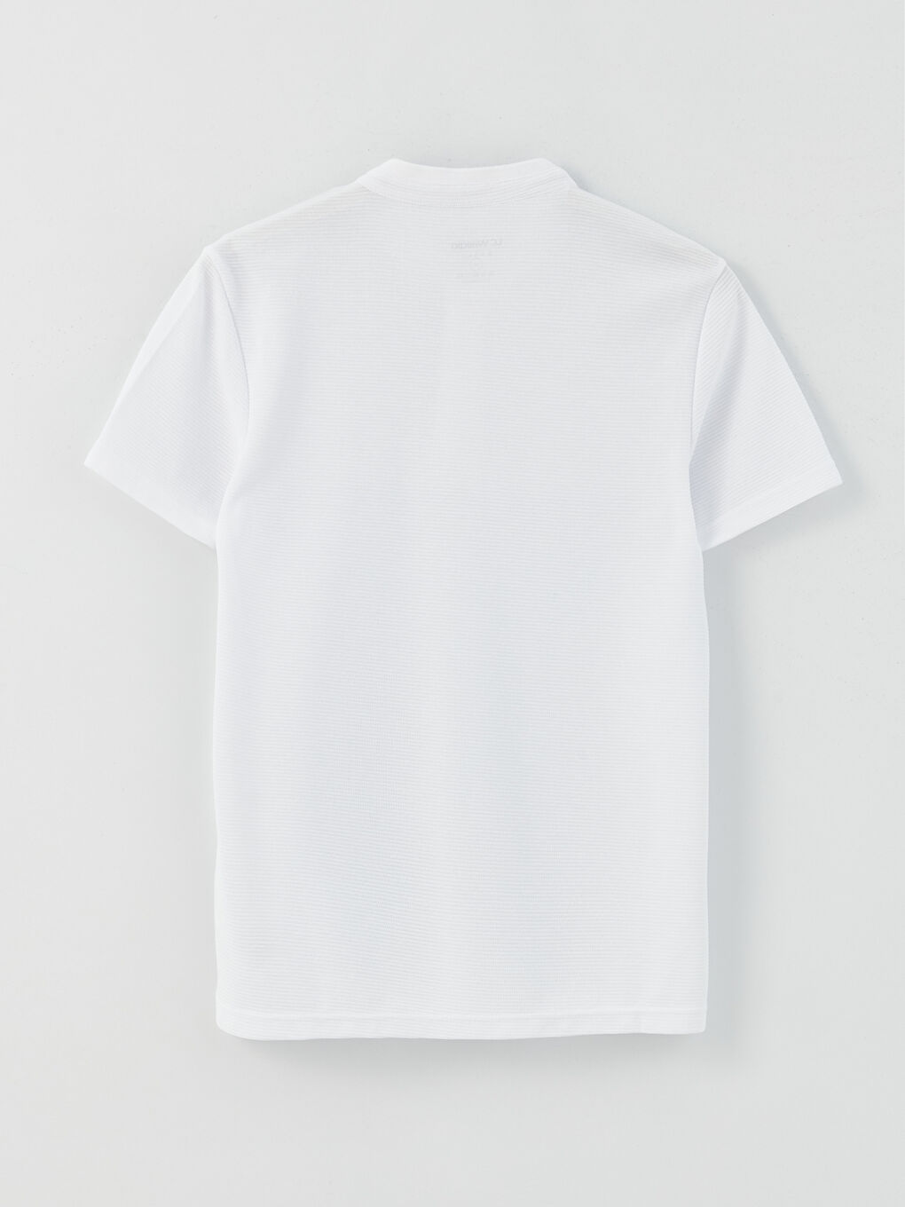 T-shirt à Manches Courtes avec Col Mao pour Hommes-6