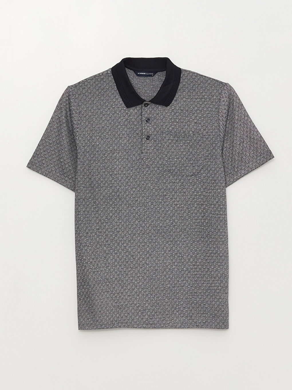 Mercerizovana majica sa rolkom, kratkim rukavima, šarena, za muškarce-5