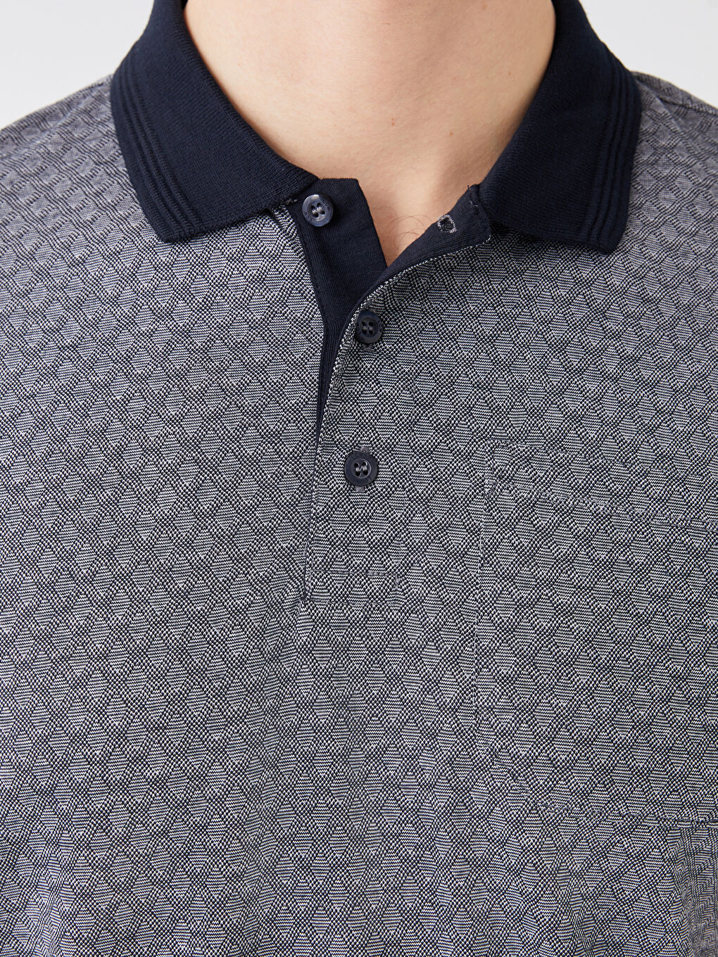 Mercerizovana majica sa rolkom, kratkim rukavima, šarena, za muškarce-3