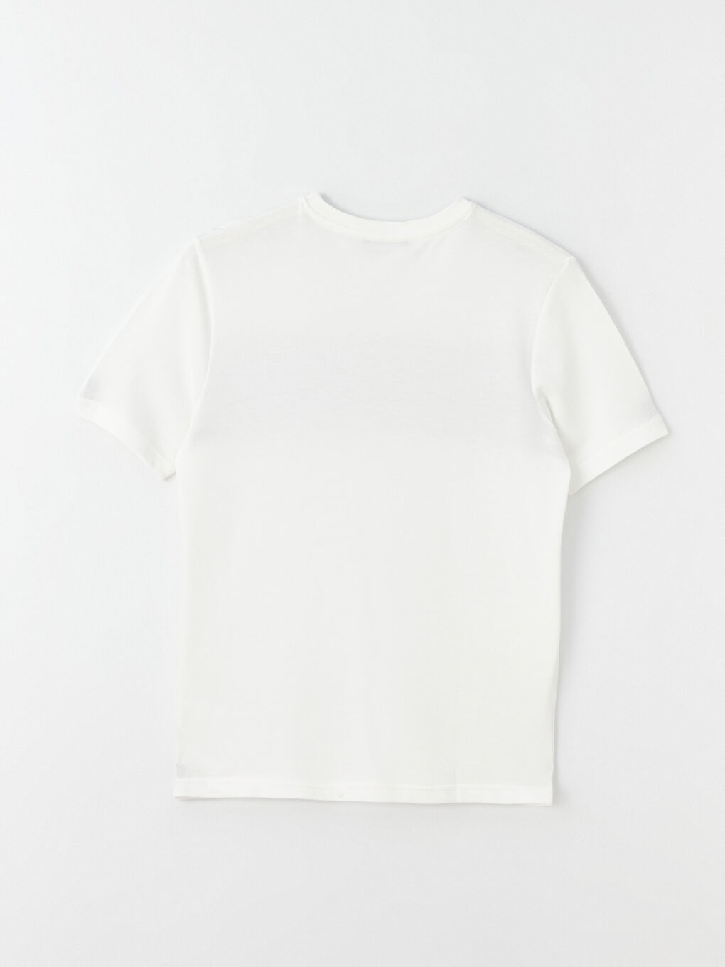 Yeşil Bisiklet Yaka Kısa Kollu Çizgili Erkek Tişört-6