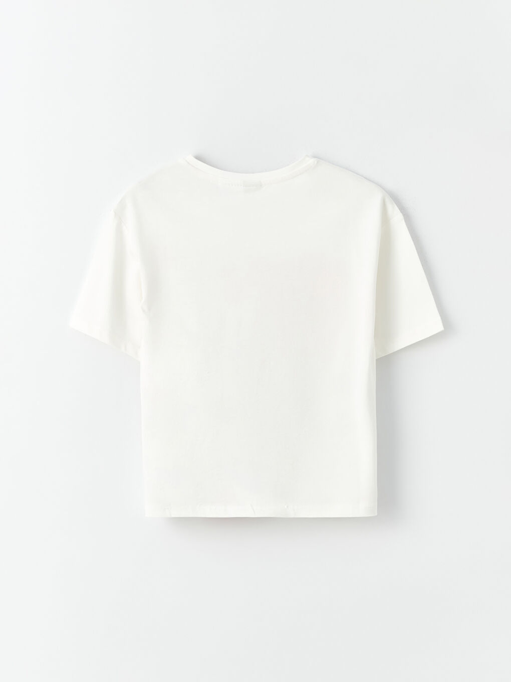 Beyaz Bisiklet Yaka LOL Surprise OMG Lisanslı Kısa Kollu Kız Çocuk Tişört-1