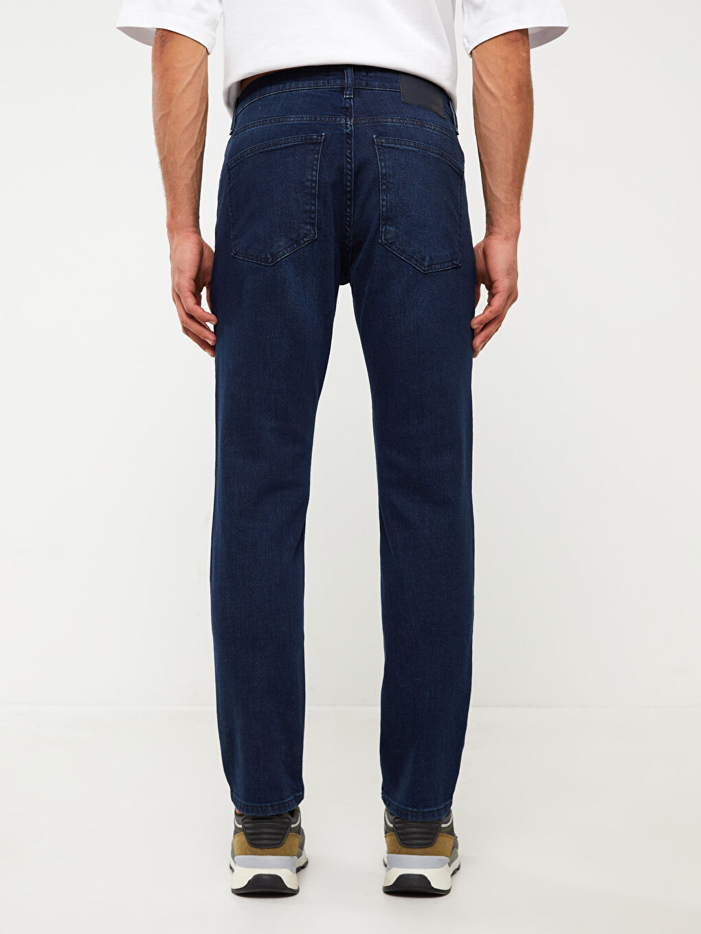 بنطلون جينز رجالي 750 سليم فيت-3