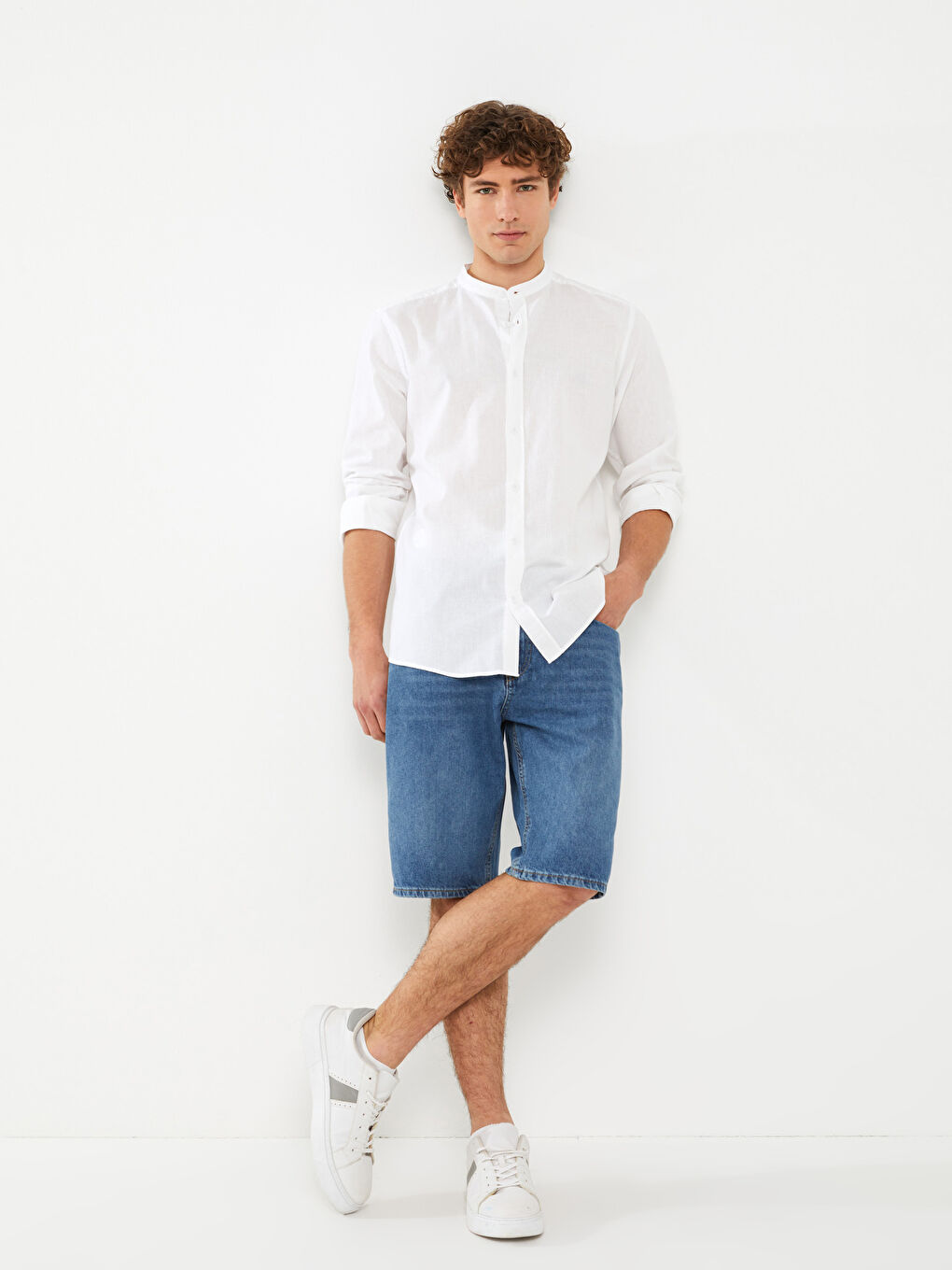 Standard Fit Men's Jean Shorts -S3BB51Z8-H45