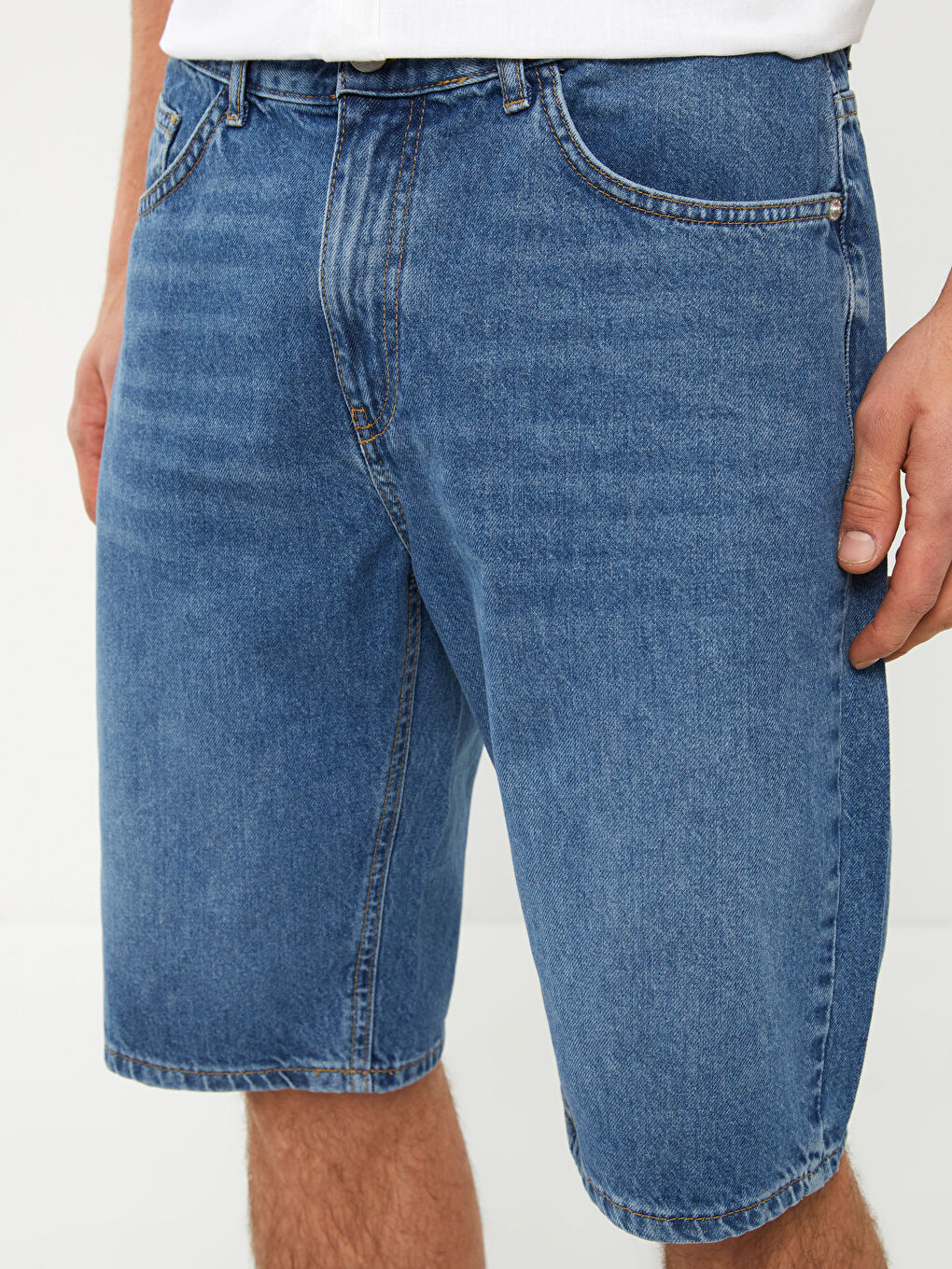Standard Fit Men's Jean Shorts -S3BB51Z8-H45