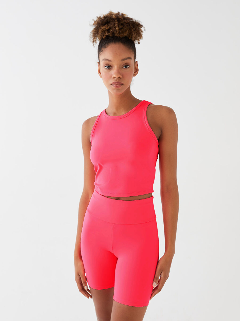 Women's U-Neck Straight Crop -S3BB54Z8-V0C