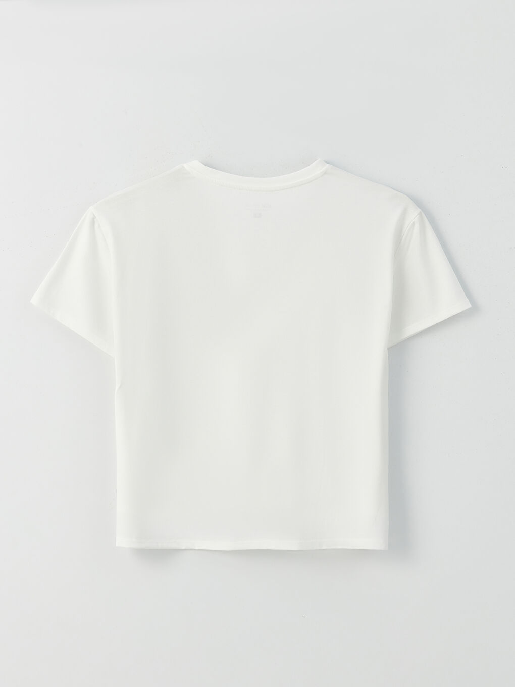 LCW SPORT Crew Neck Printed Short Sleeve Oversize Women's T-Shirt -S3BB75Z8-R9J