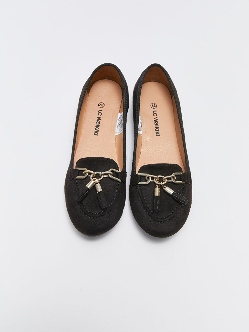 Suede Look Women's Ballet Flat-2