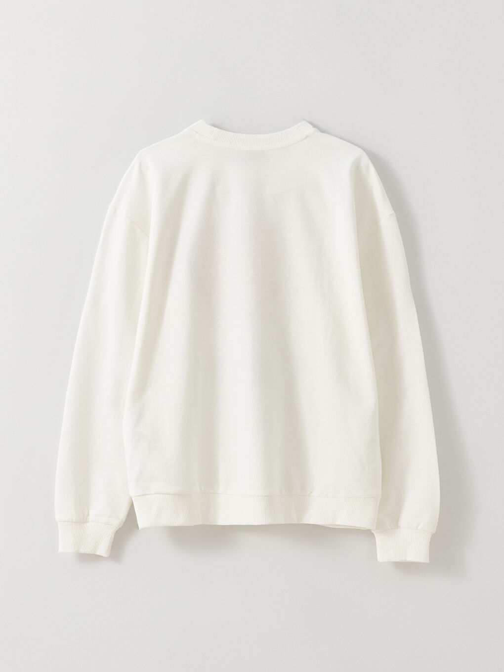 Dukserica sa okruglim izrezom, štampana, dugi rukav, za žene, kombinacija majka-ćerka-7