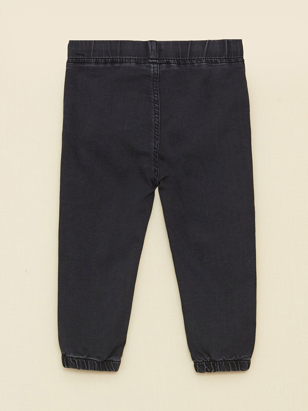 Elastic Waist Basic Baby Boy Denim Trousers -S3BC27Z1-M0U