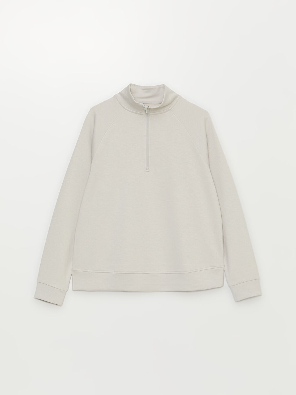 LCW OUTDOOR Trichterkragen Reflektor Bedruckt Langarm Sweatshirt für Damen -S3BC73Z8-KLU