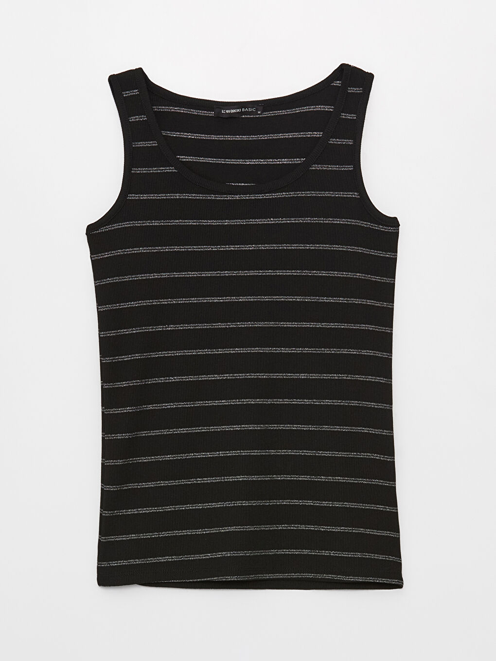 U Neck Striped Female Athlete -S3BC95Z8-LEG