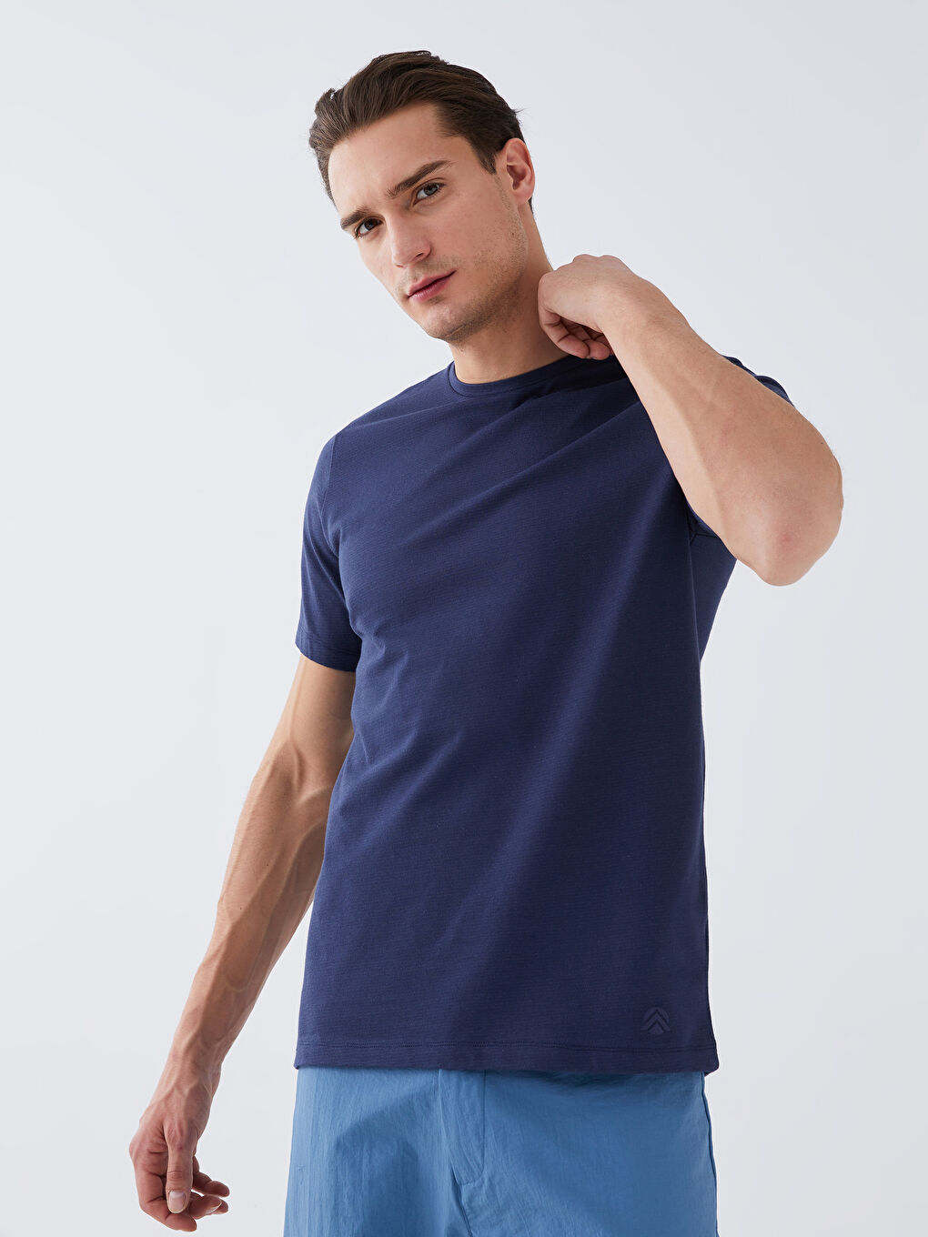 Crew Neck Short Sleeve Men's T-Shirt