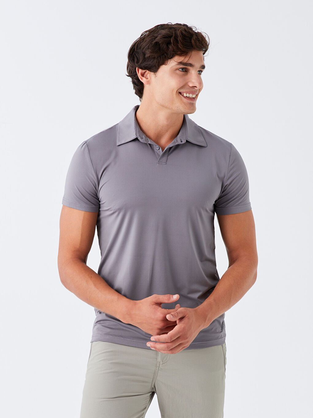 Tricou cu Guler Polo și Mânecă Scurtă pentru Bărbați