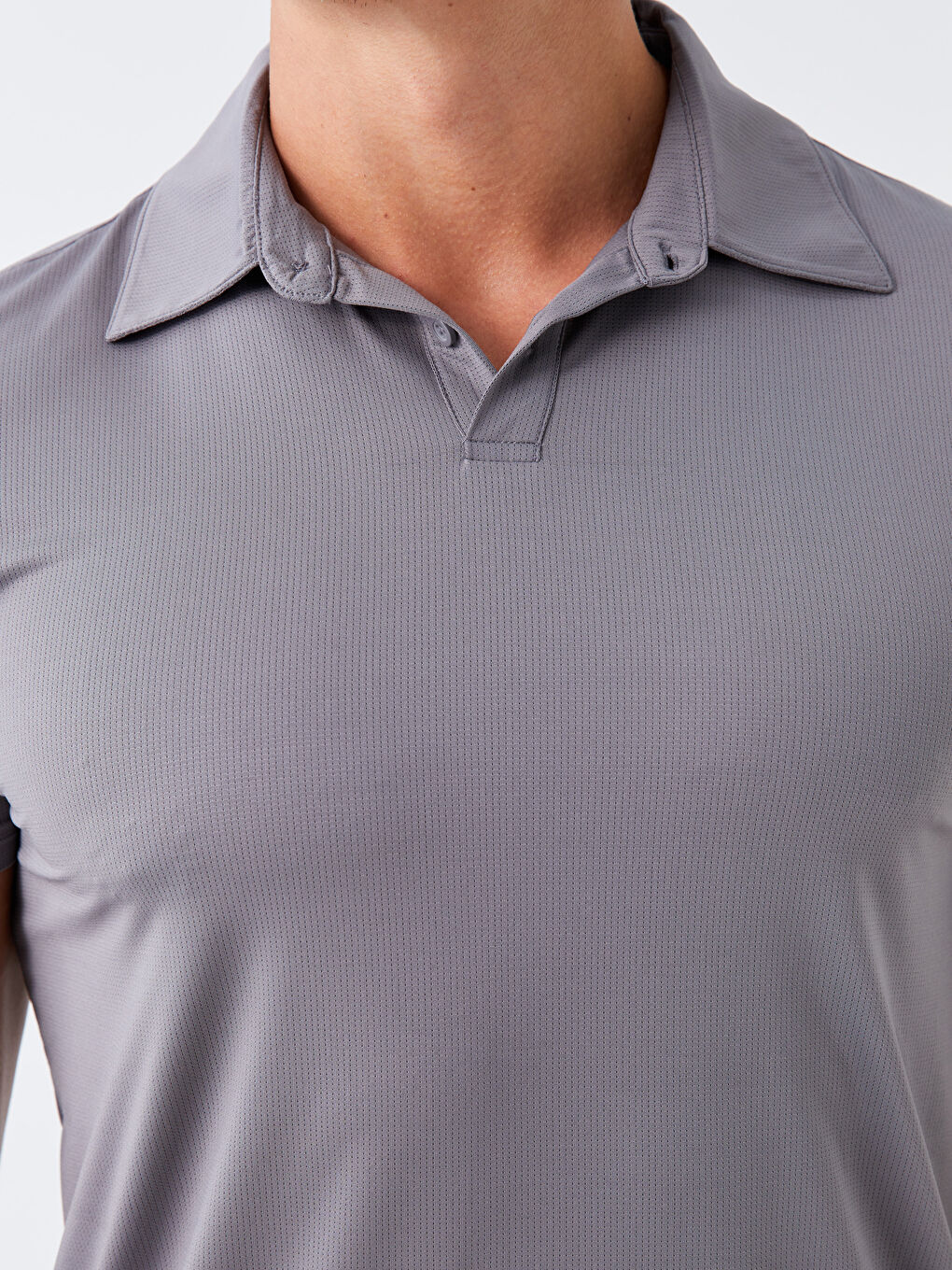 Tricou cu Guler Polo și Mânecă Scurtă pentru Bărbați-4