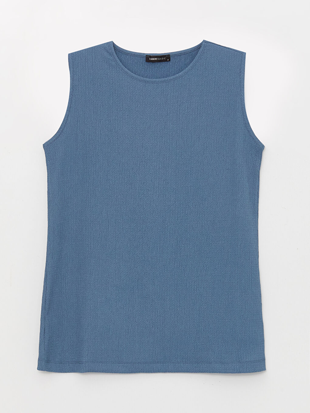 Women's Crew Neck Plain Tank Top -S3BD16Z8-H9N