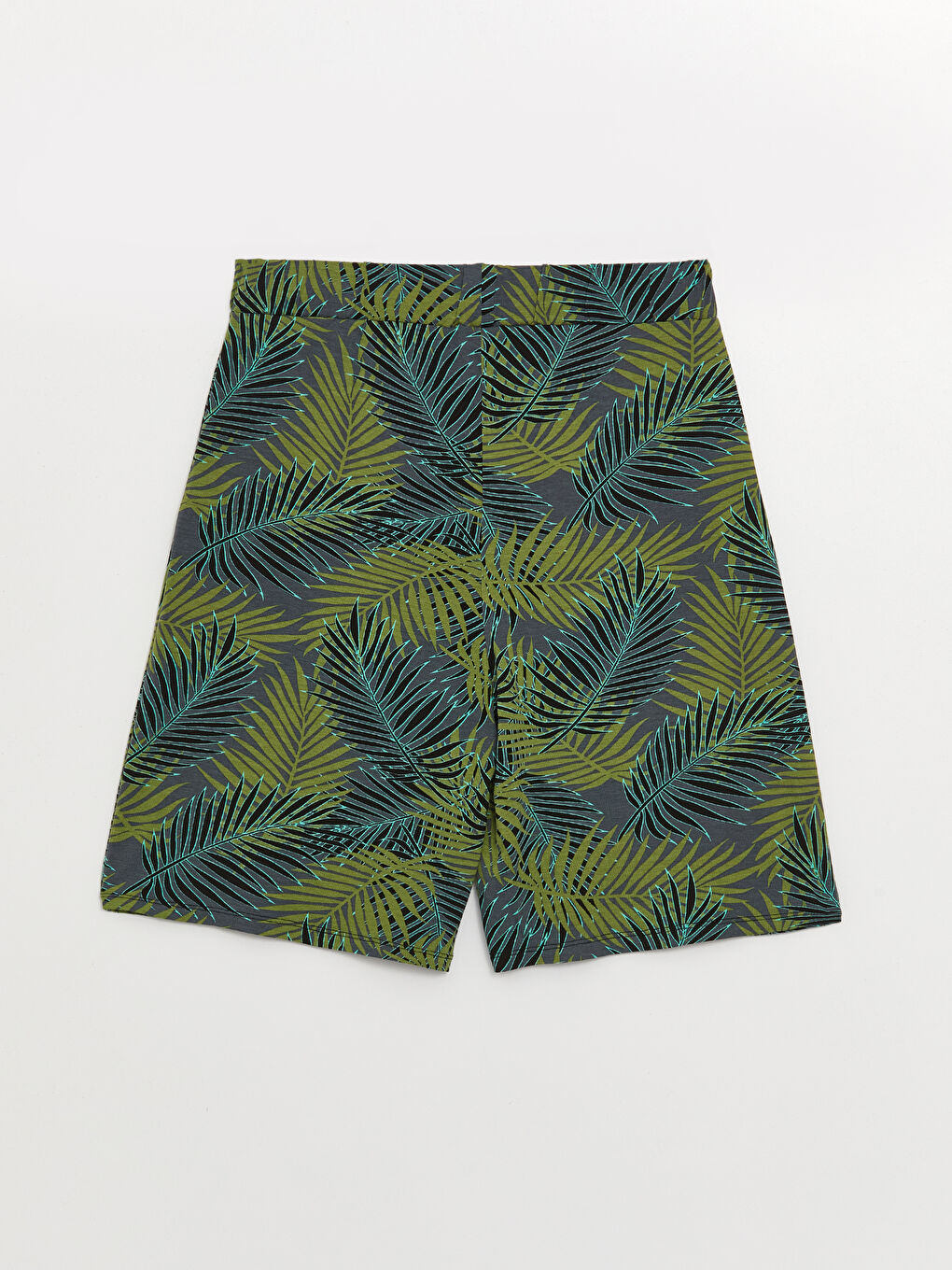 Women Elastic Waist Patterned Shorts -S3BD22Z8-LRR
